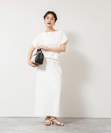 NOLLEY'S(ノーリーズ) 《セットアップ対応》ウォッシャブルマルチファンクションタイトスカート