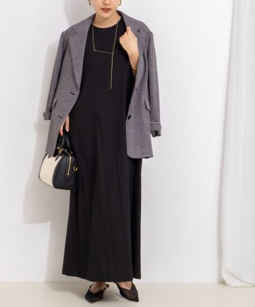 NOLLEY'S(ノーリーズ) 【WEB限定】ウォッシャブルバックツイストドレス