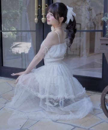 Belle Charme(ベルシャルム) Fairy Tulle Cami Onepiece