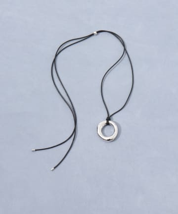 NOLLEY'S(ノーリーズ) 【grace grace/グラスグラス】ニュアンスリングコードネックレス