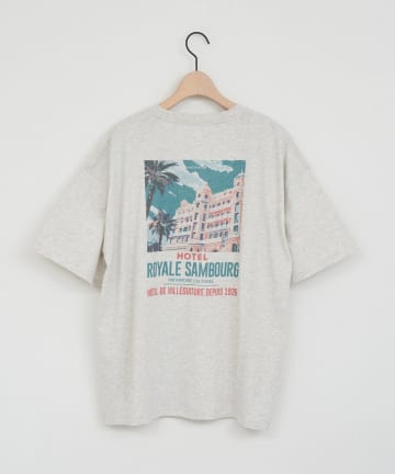 DISCOAT(ディスコート) 【Enlude】アソートスーベニアバックプリントT《ユニセックス》