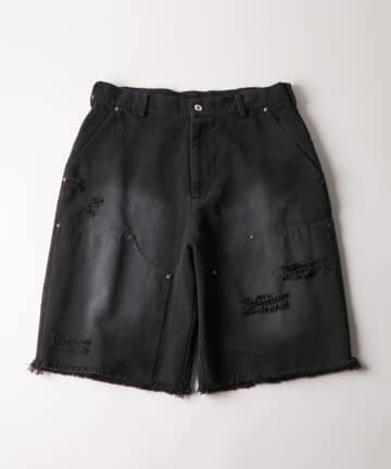 WHO’S WHO gallery(フーズフーギャラリー) KOOKY'N ダメージダックハーフパンツ