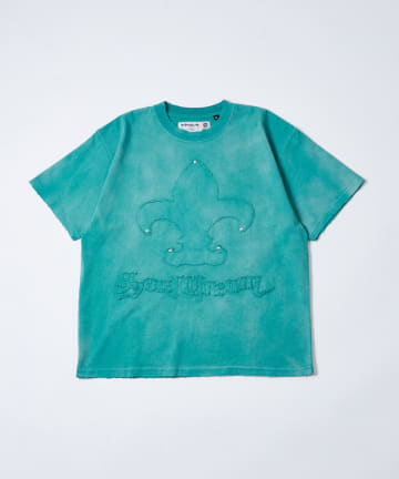 WHO’S WHO gallery(フーズフーギャラリー) Sourcreamユリ紋章貼り付けTEE