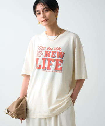 LOUNGEDRESS(ラウンジドレス) ロゴプリントTシャツ