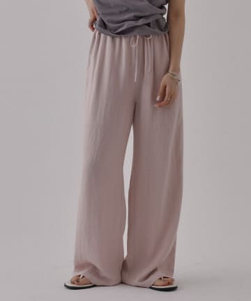 COLONY 2139(コロニー トゥーワンスリーナイン) 【セットアップ対応】リネンライクイージーパンツ