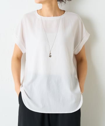 BEARDSLEY(ビアズリー) ストレッチジョーゼットブラウス