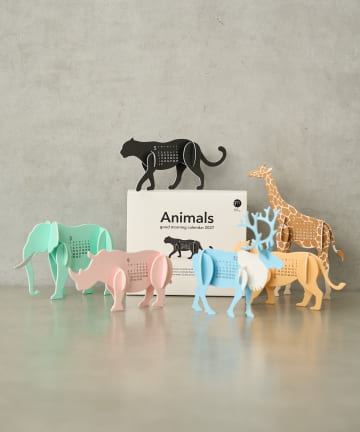 BIRTHDAY BAR(バースデイバー) good morning calendar 2027 Animals カレンダー