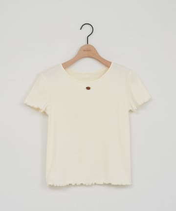 DISCOAT(ディスコート) 【umm.】ロゴプレート半袖Tシャツ