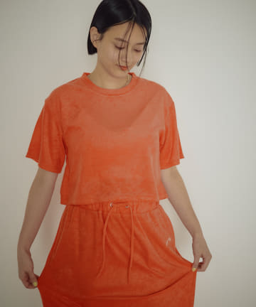 OUTLET(アウトレット) 【earthy_】パイルTEE