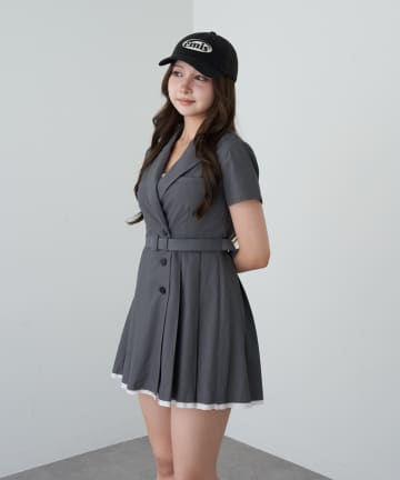 OUTLET(アウトレット) 【RAY CASSIN】スーツジャケットミニワンピース