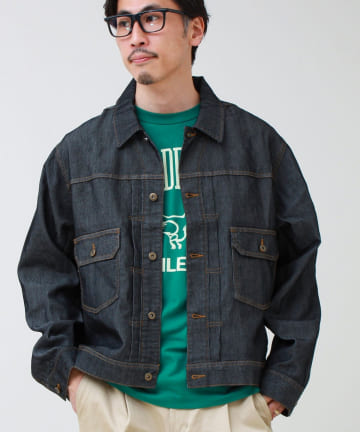 FREDY & GLOSTER(フレディ アンド グロスター) 【軽量ストレッチ】メッシュデニム3rdタイプジャケット