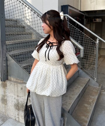 Remind me and forever(リマインドミーアンドフォーエバー) 【yuzu企画】推し活にも♡バルーンチュニック