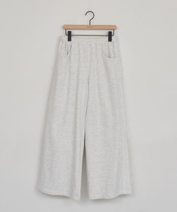 DISCOAT(ディスコート) 【umm.】サイドレーススウェットワイドパンツ