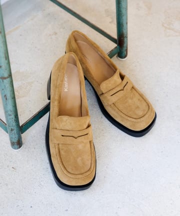 OUTLET(アウトレット) 【Kastane】ヒールローファー