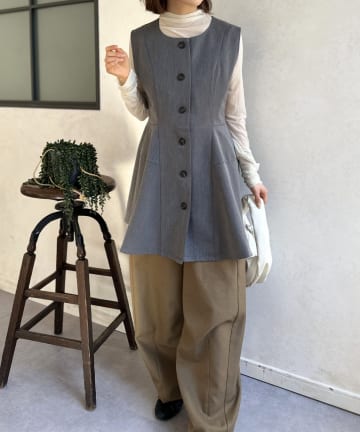 LOCUST(ローカスト) 【WEB限定】チュニックベスト