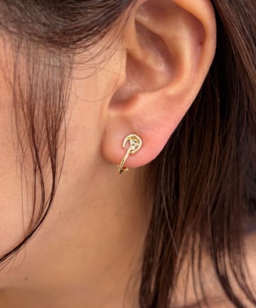 Lattice(ラティス) ホースシューイヤリング