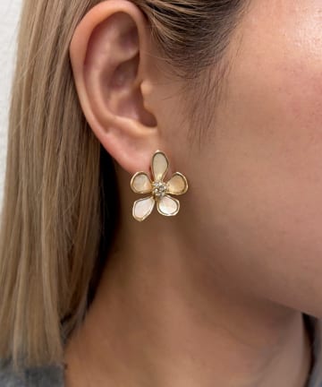 Lattice(ラティス) フラワーイヤリング