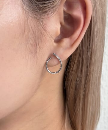 Lattice(ラティス) メタルビジューピアス