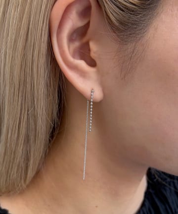 Lattice(ラティス) メタルチェーンピアス