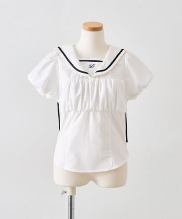 OLIVE des OLIVE(オリーブ デ オリーブ) 【インフルエンサー企画】miko doll sailor blouse