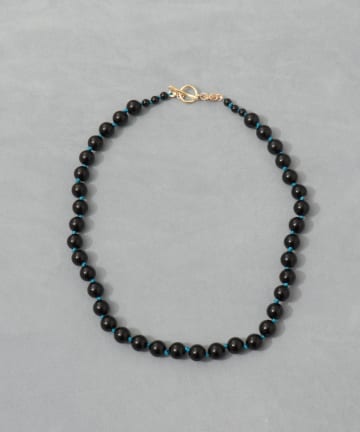 NOLLEY'S(ノーリーズ) 【grace grace/グラスグラス】カラーヤーンノット天然石ネックレス