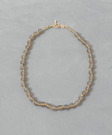 NOLLEY'S(ノーリーズ) 【grace grace/グラスグラス】カラーヤーンノット天然石ネックレス