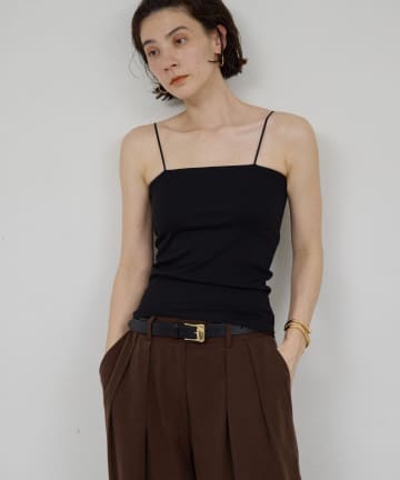 GALLARDAGALANTE(ガリャルダガランテ) カップ付きベアキャミソール