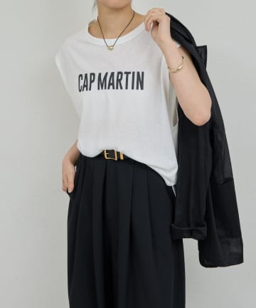 GALLARDAGALANTE(ガリャルダガランテ) フレンチシアーロゴTee