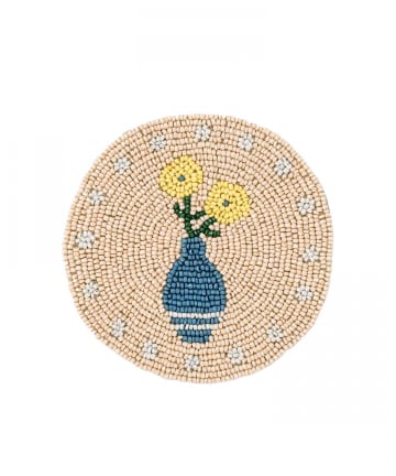 salut!(サリュ) ビーズコースターフラワーベース