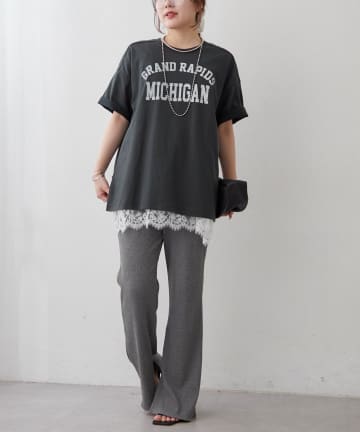 Remind me and forever(リマインドミーアンドフォーエバー) 《サスティナブル》ロゴTシャツ