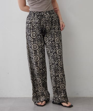 Remind me and forever(リマインドミーアンドフォーエバー) 【India series】アソート柄イージーパンツ