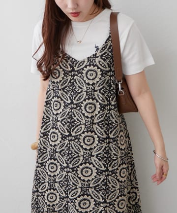 Remind me and forever(リマインドミーアンドフォーエバー) 【India series】アソート柄キャミワンピ