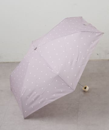 NICE CLAUP / OLIVE des OLIVE OUTLET(ナイスクラップ  / オリーブ デ オリーブ アウトレット) 【晴雨兼用】ハートトートバッグ付き 折り畳み傘