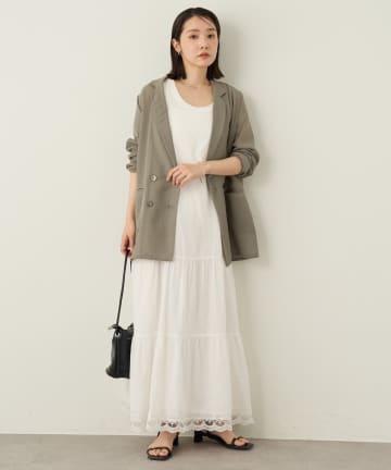 Omekashi(オメカシ) ドビーキャミワンピース