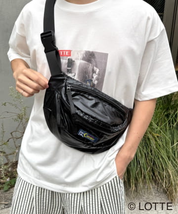CIAOPANIC TYPY(チャオパニックティピー) 【TYPY×LOTTE板ガム】銀紙ウエストバッグ