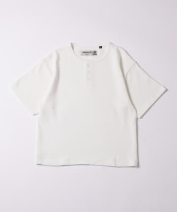 WHO’S WHO gallery(フーズフーギャラリー) 【WEB限定サイズあり】SourcreamワッフルヘンリーS/STEE