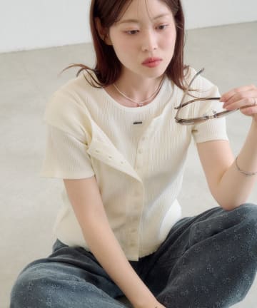 Kastane(カスタネ) ラバータグTEE