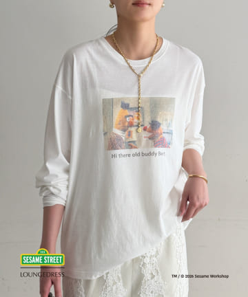 LOUNGEDRESS(ラウンジドレス) SESAME STREET ロンT