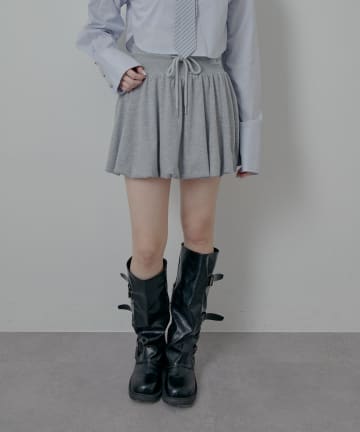 mline(エムライン) [mline]スウェットバルーンスカート