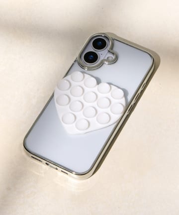 Lattice(ラティス) シリコンハートスマホホルダー