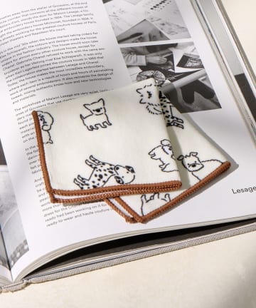 Lattice(ラティス) プリントミニハンドタオル