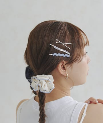 Lattice(ラティス) 柄シュシュセット(2P)