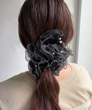 Lattice(ラティス) パール付きシアークリップ