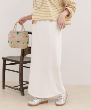 FREDY & GLOSTER(フレディ アンド グロスター) カットジョーゼットインゴムタイトスカート