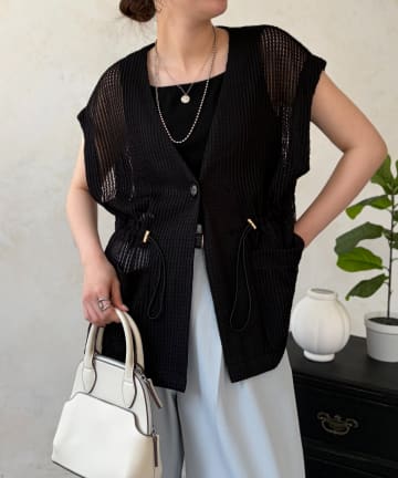 Chez toi(シェトワ) メッシュベスト