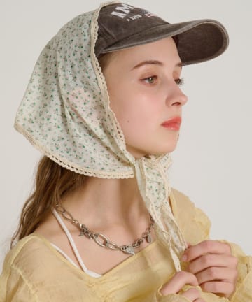 w closet(ダブルクローゼット) 【AMIKO's select vol.2】花柄スカーフ