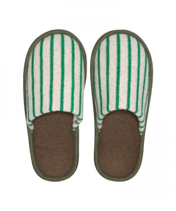 BIRTHDAY BAR(バースデイバー) パイルボーダースリッパ