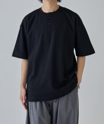 Lui's(ルイス) サマーミラノヘンリーネックTシャツ