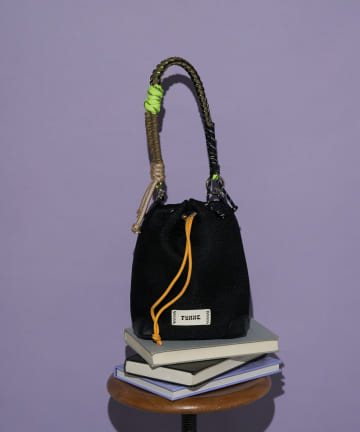 CIAOPANIC TYPY(チャオパニックティピー) :2WAY配色メッシュロープ巾着バッグ