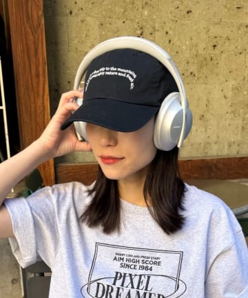 CIAOPANIC TYPY(チャオパニックティピー) 【UNISEX】メッセージロゴキャップ